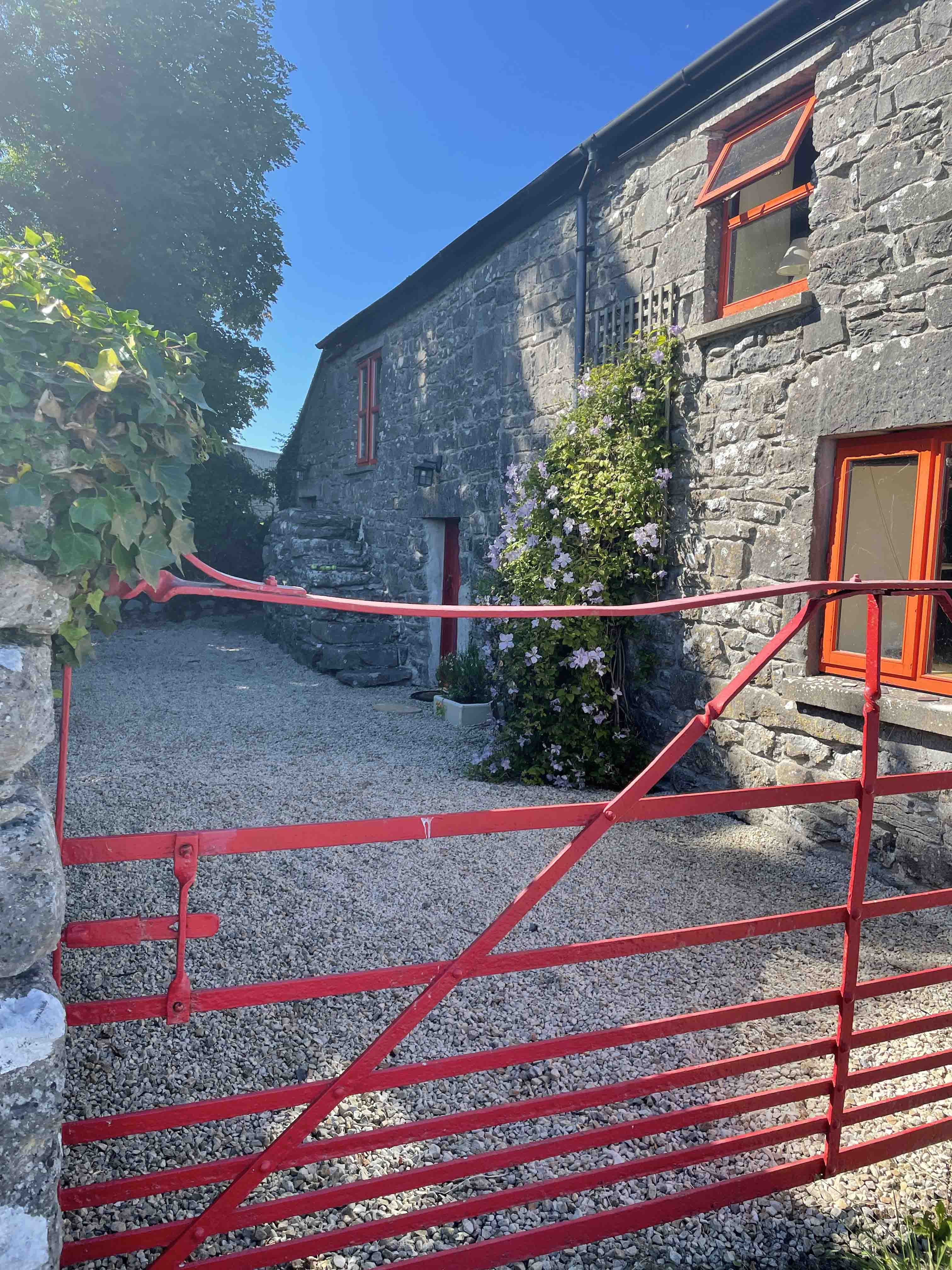 Yoga Barn Gate